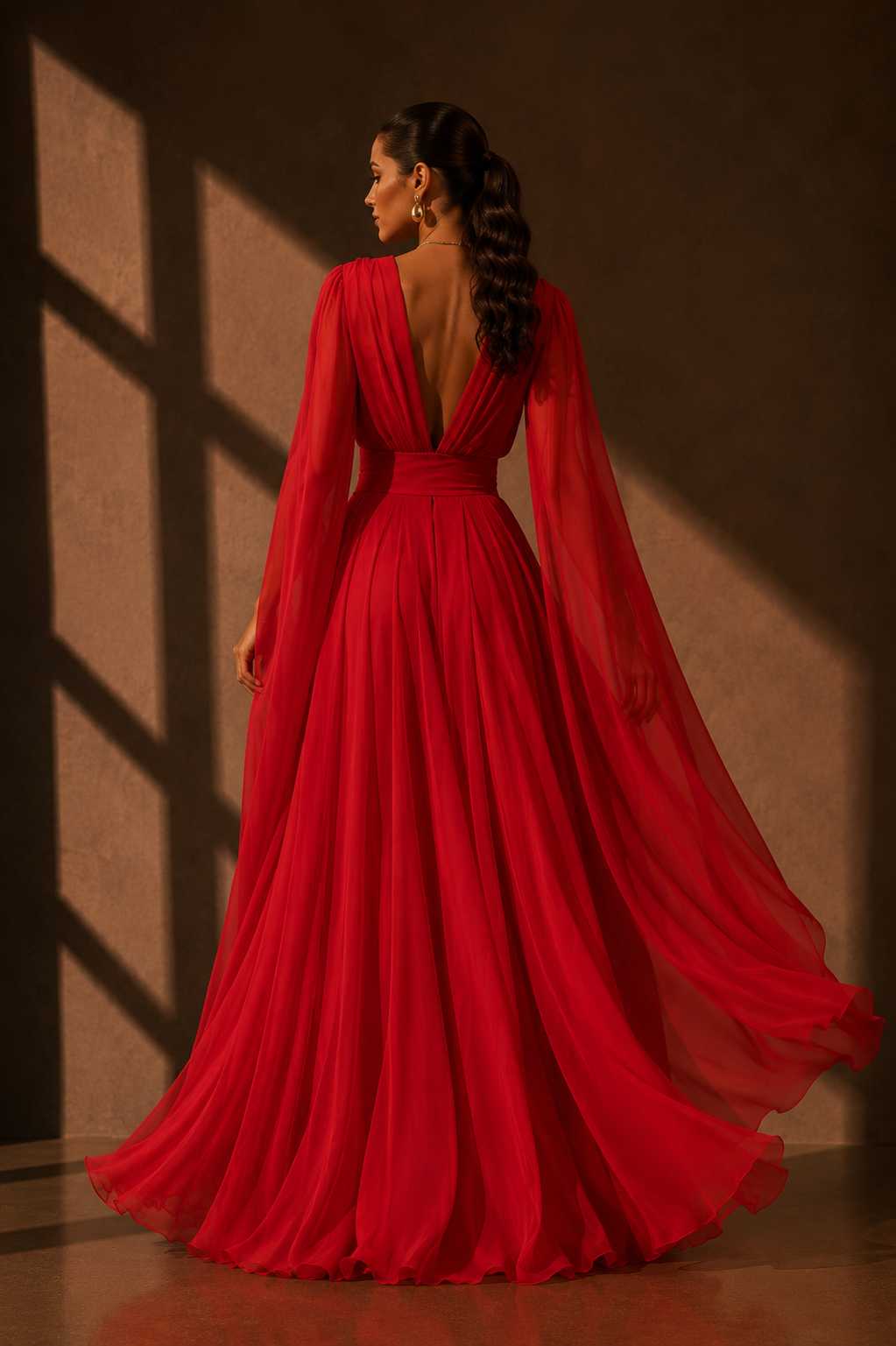 Vestido Girasol Rojo