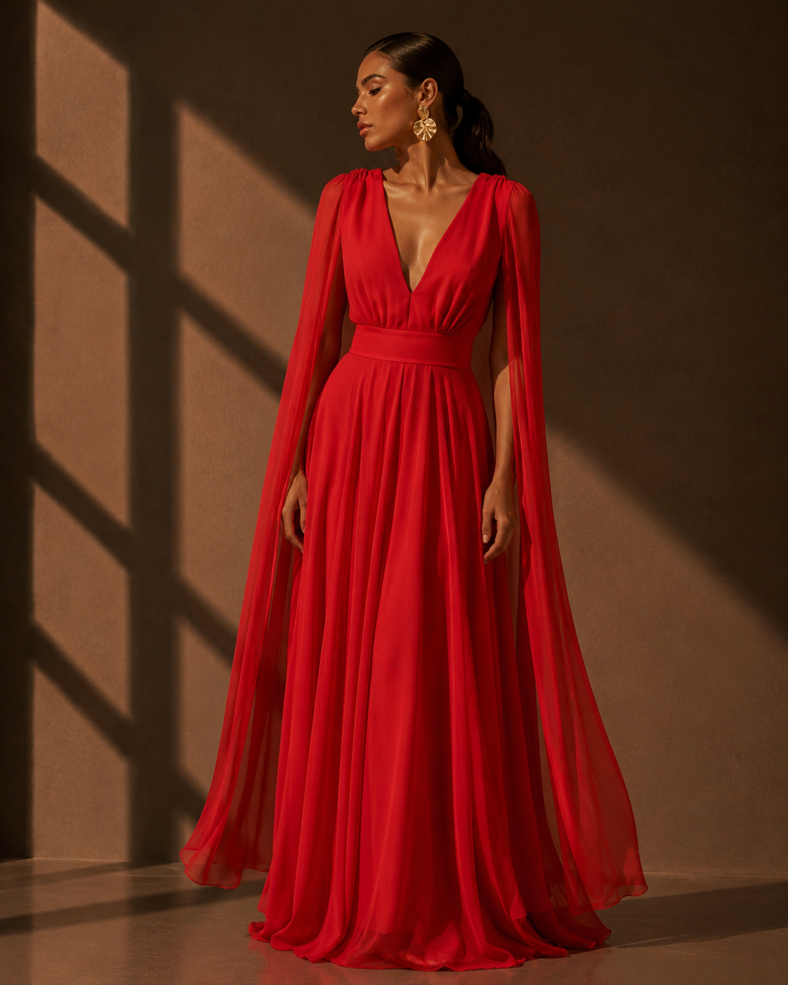 Vestido Girasol Rojo