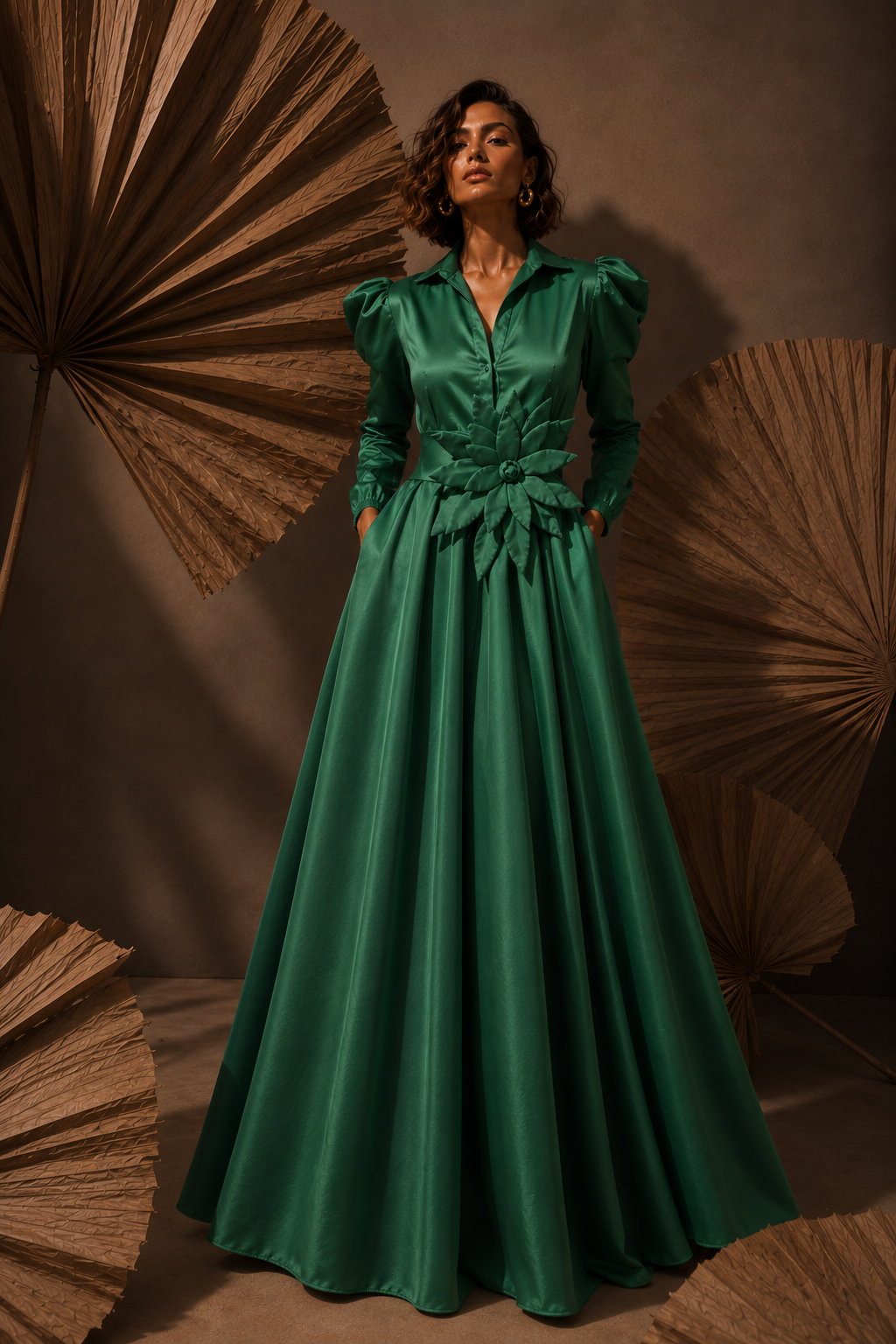 Vestido Kharolina Verde