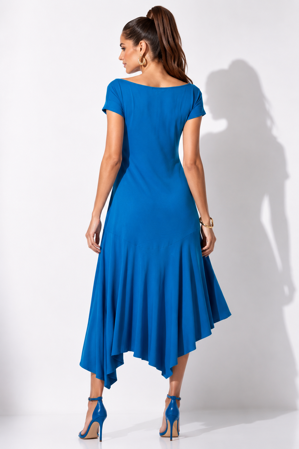 Vestido Nicolasa Petróleo