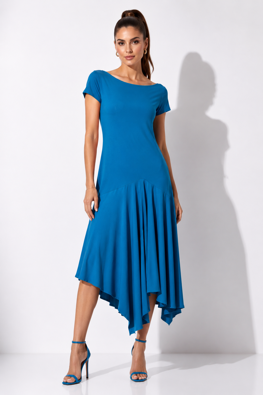 Vestido Nicolasa Petróleo