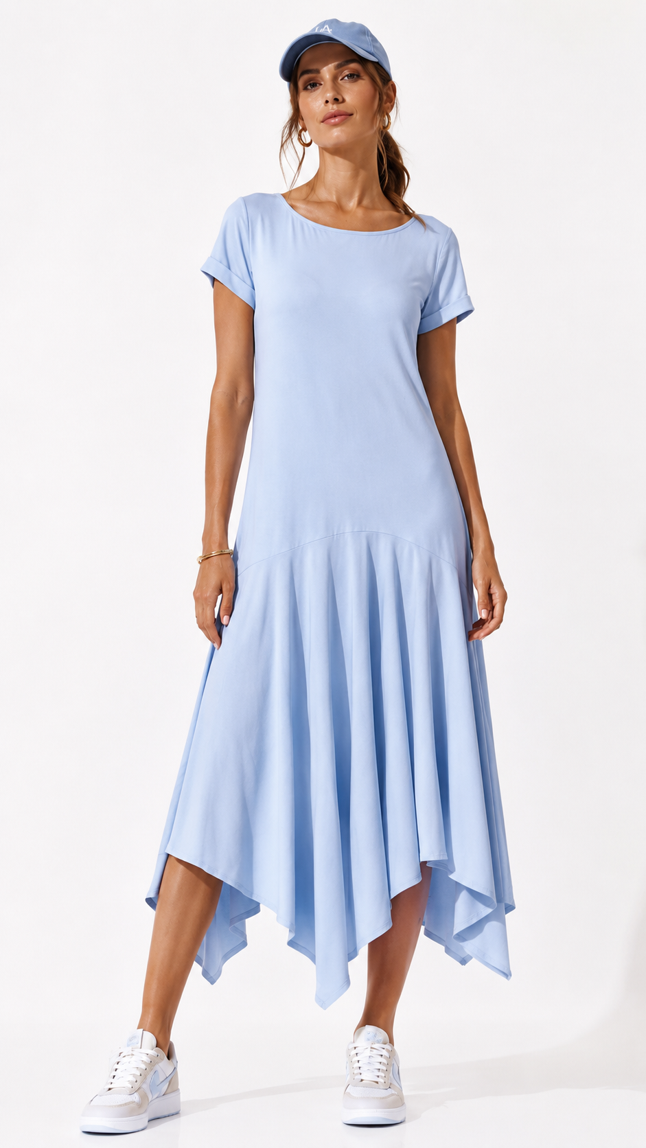 Vestido Nicolasa Celeste