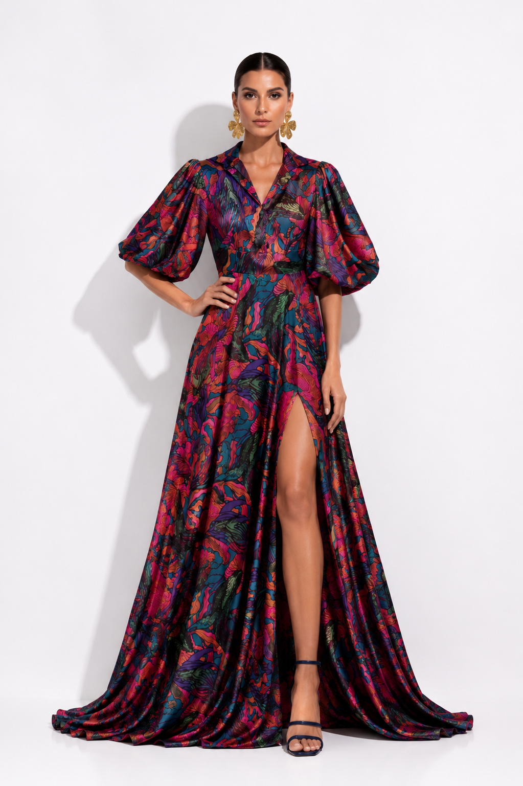 Vestido Ono Ballenas Vibrantes