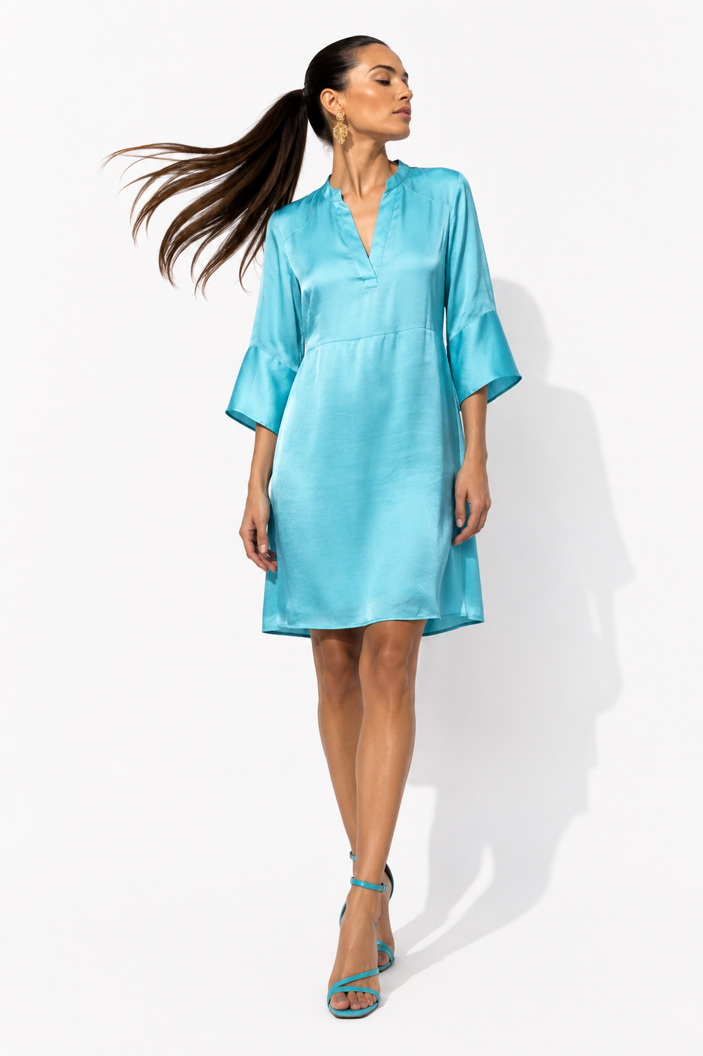 Vestido Sabina Aguamarina