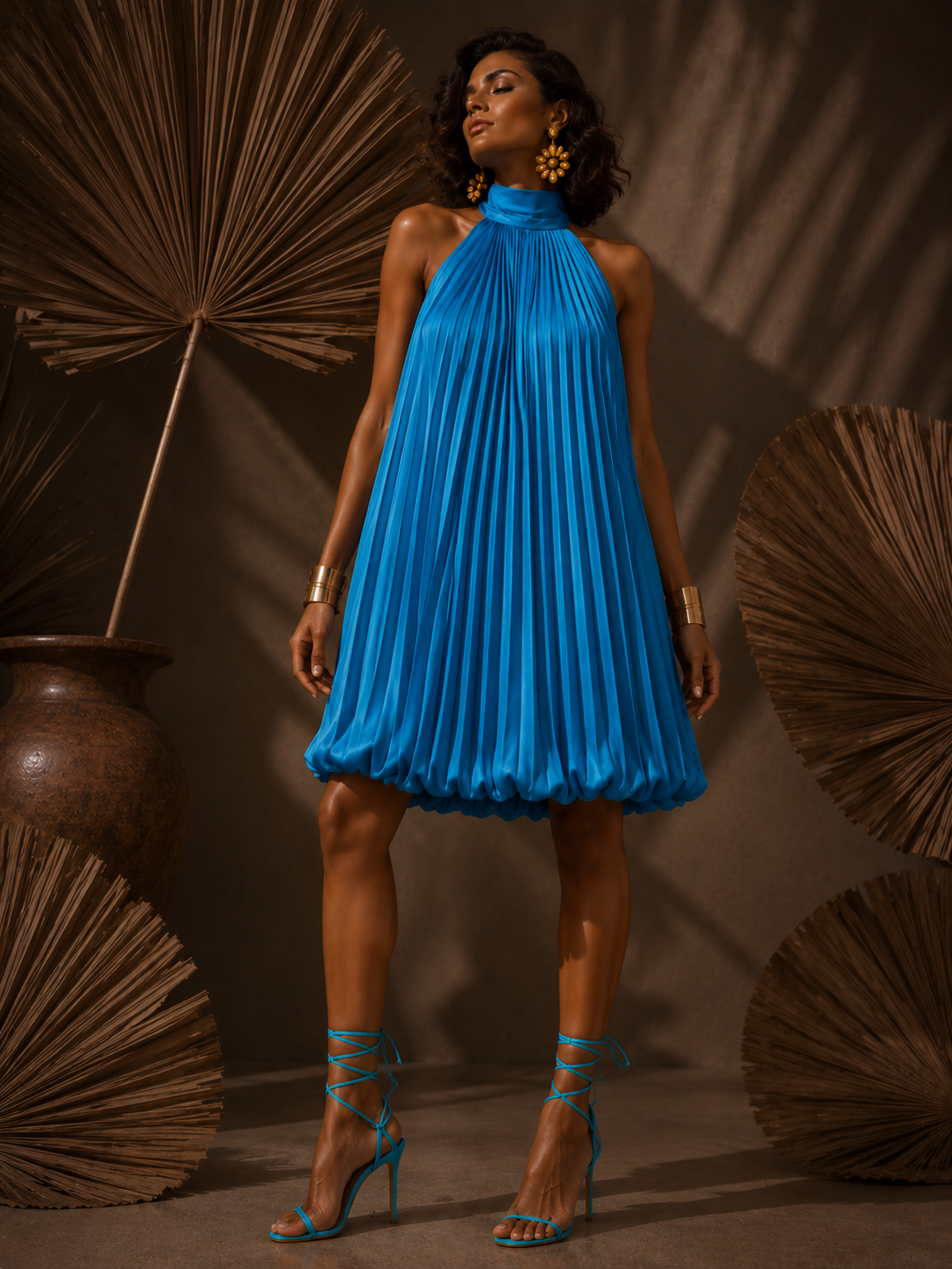 Vestido Salento Turquesa