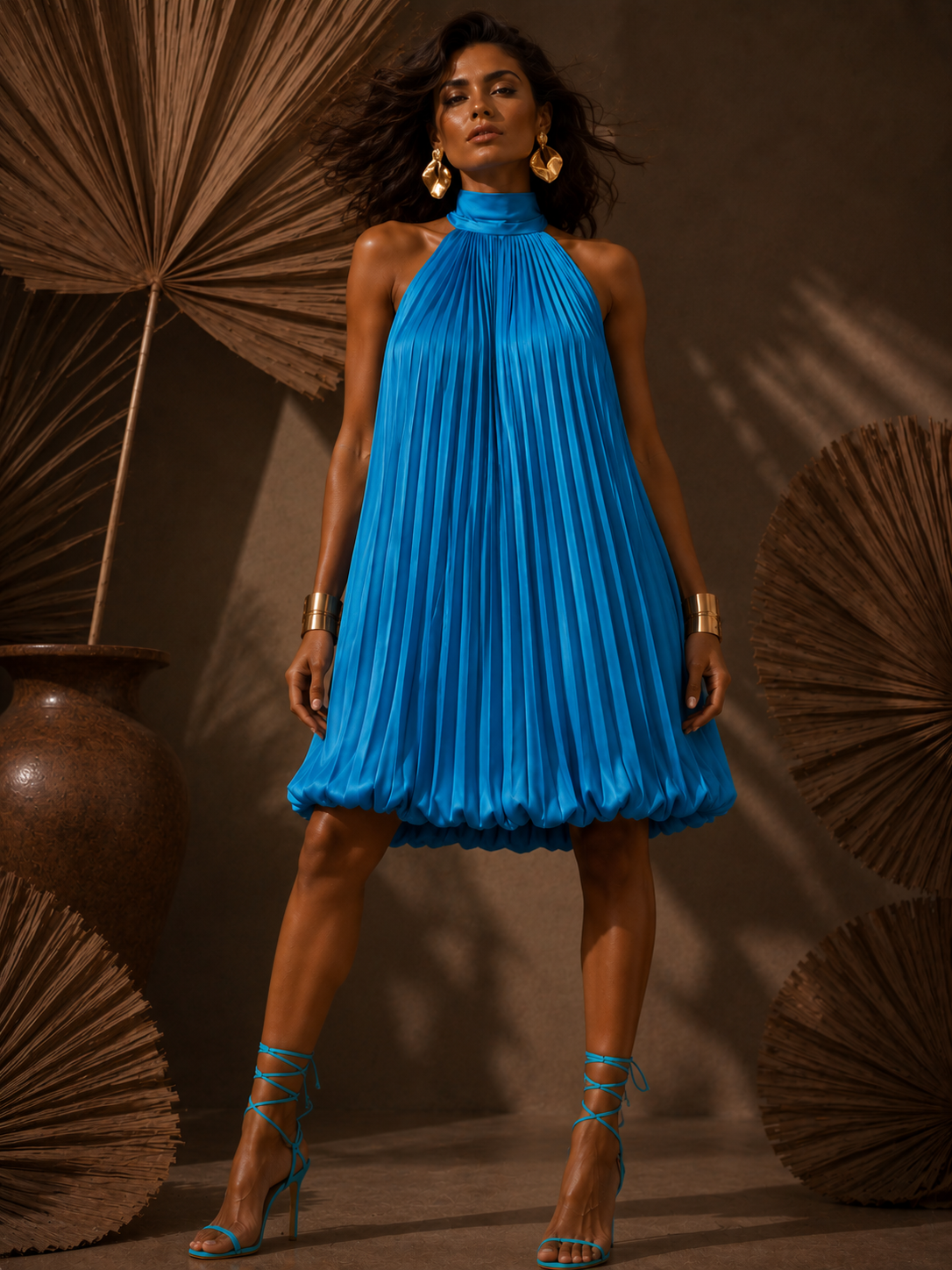 Vestido Salento Turquesa