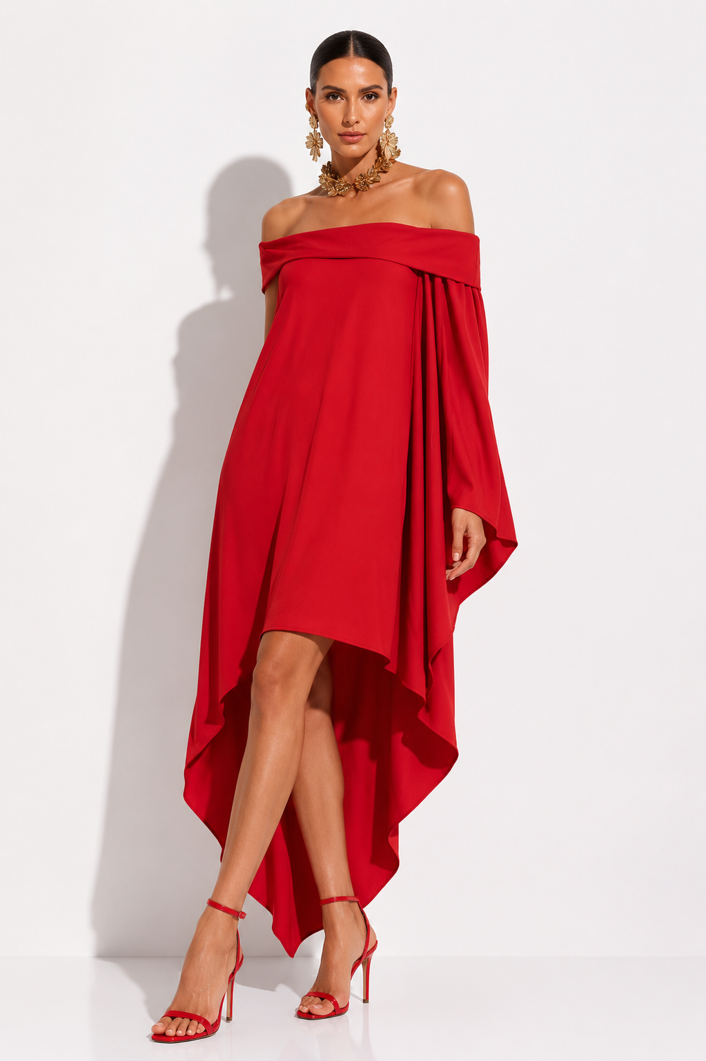 Vestido Sanai Rojo