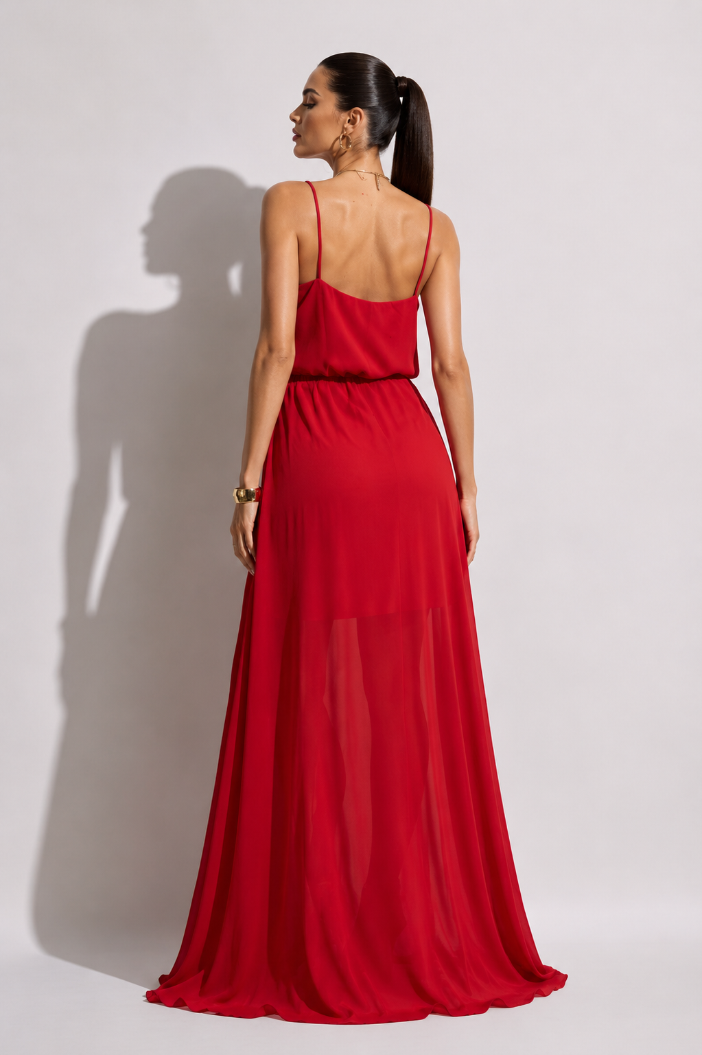 Vestido Zelma Rojo