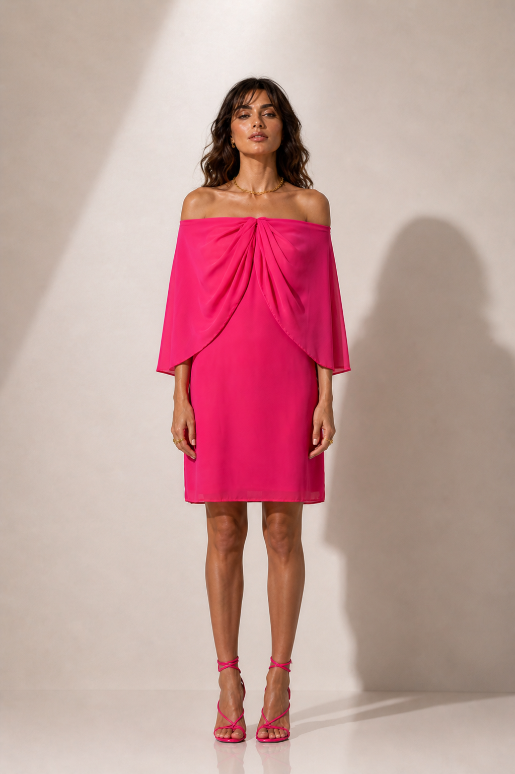 Vestido Lorena Fucsia