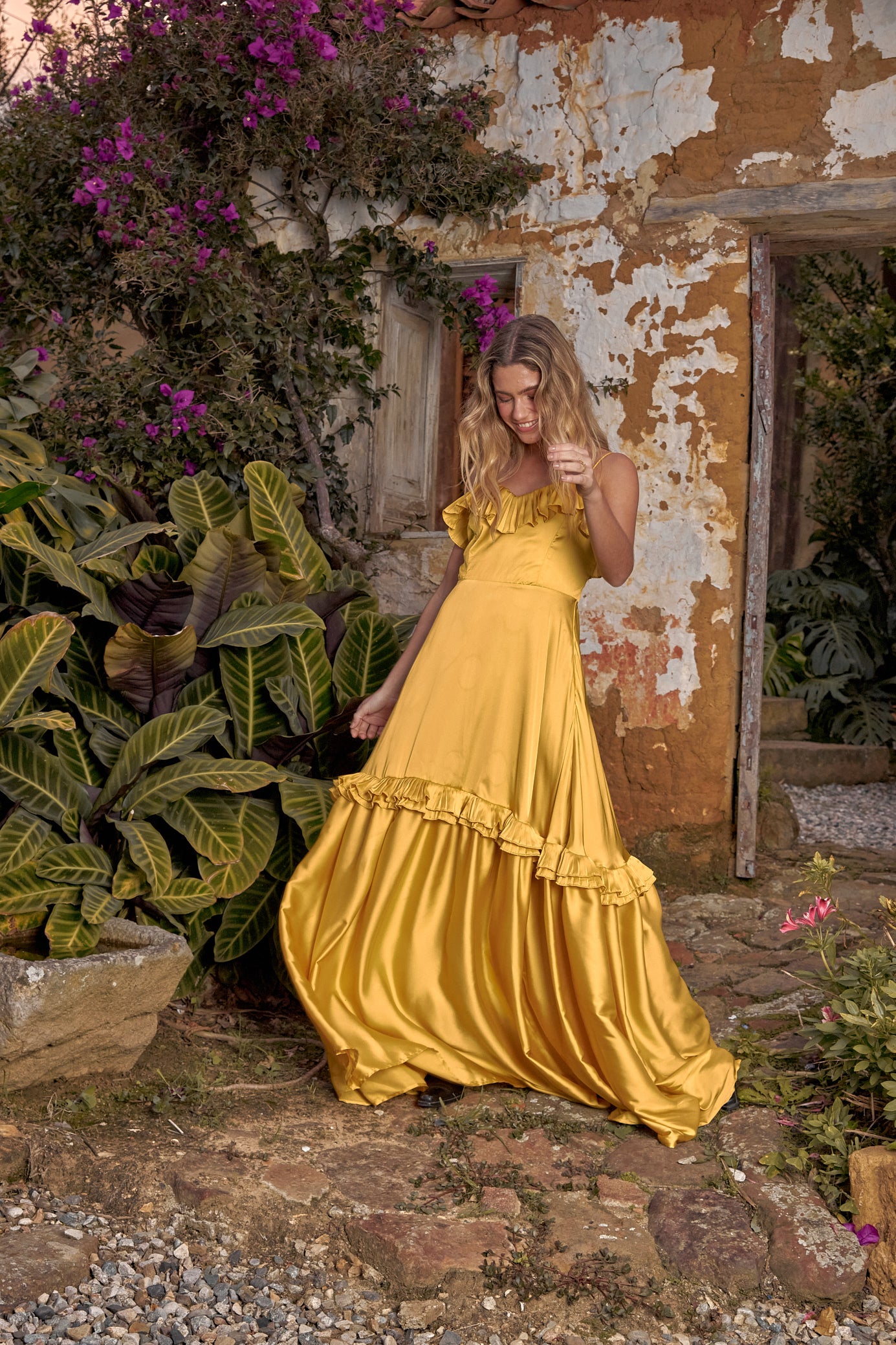 Vestido Pascal Amarillo