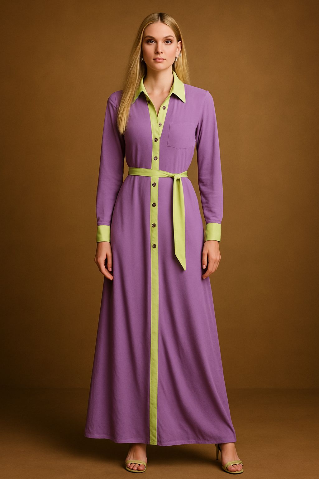 Vestido Isabelina Lila