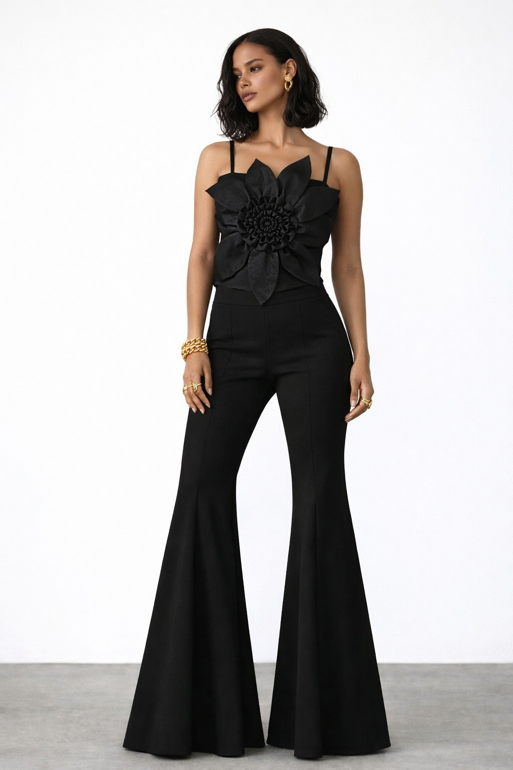 Crop Top Nogal Negro