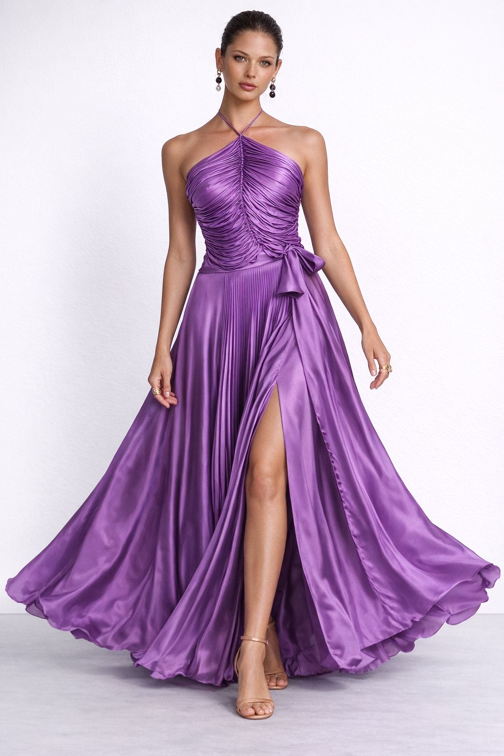 Falda Mostazza Morado