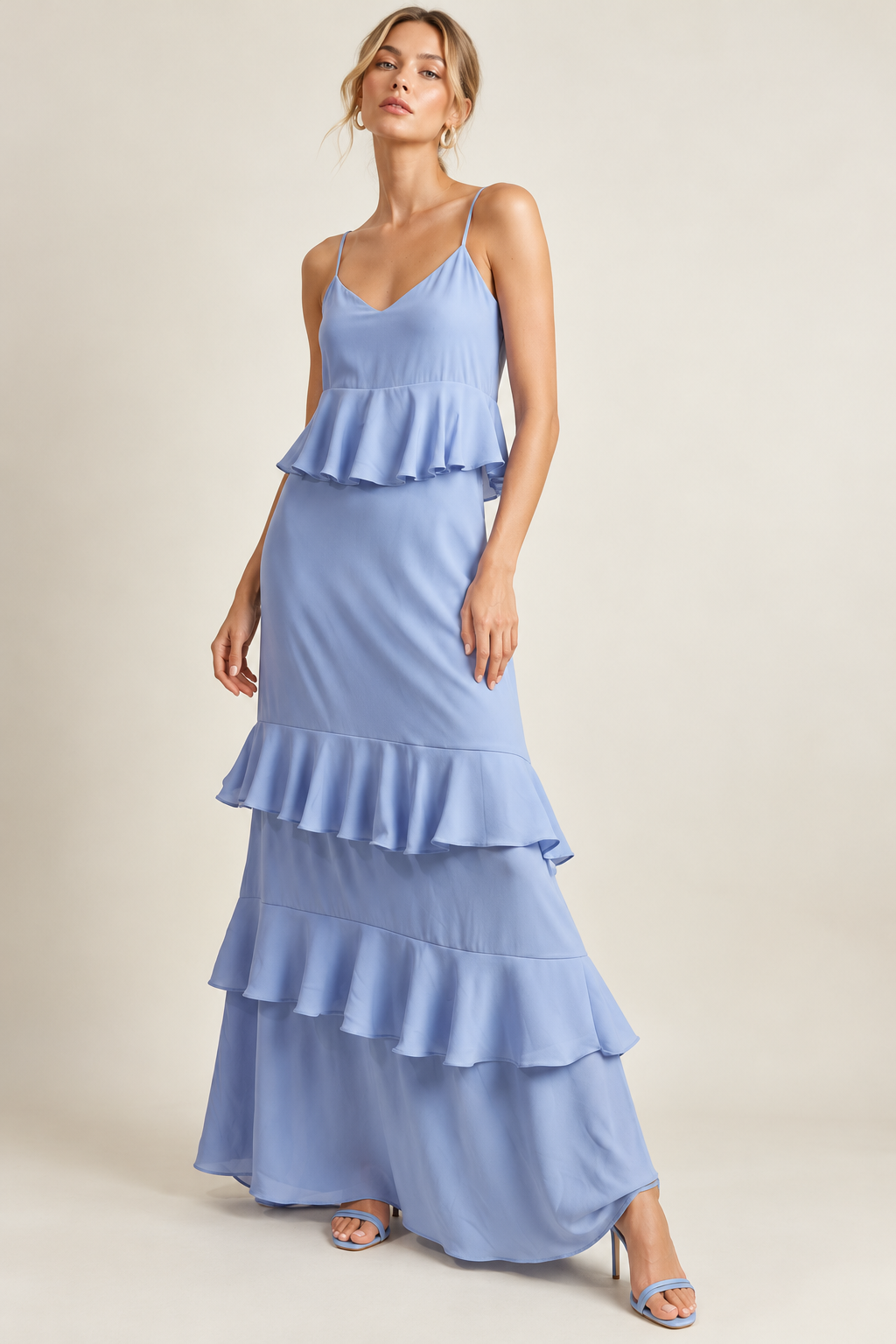 Vestido Acry Celeste