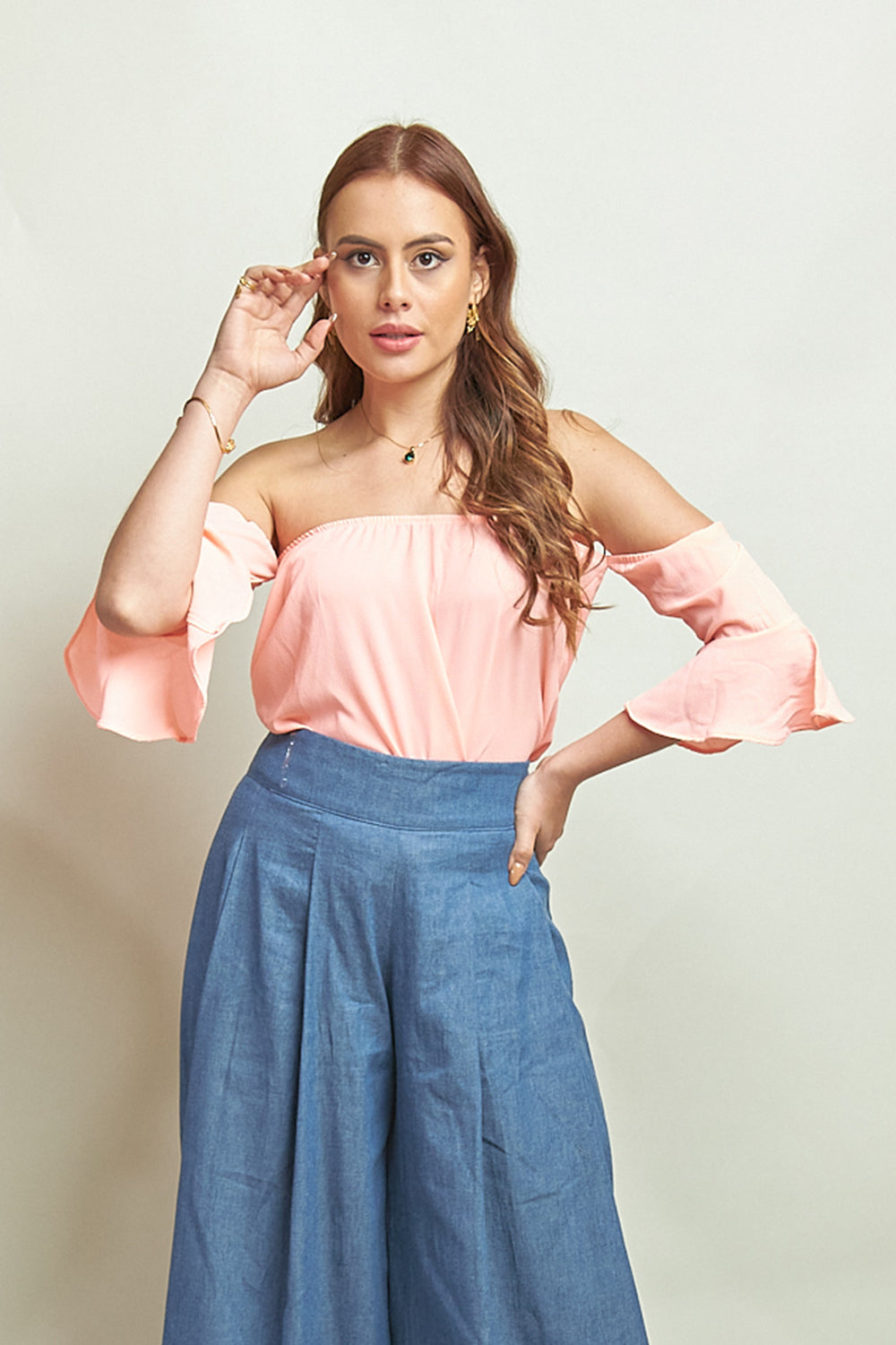 Blusa Yolanda Rosado