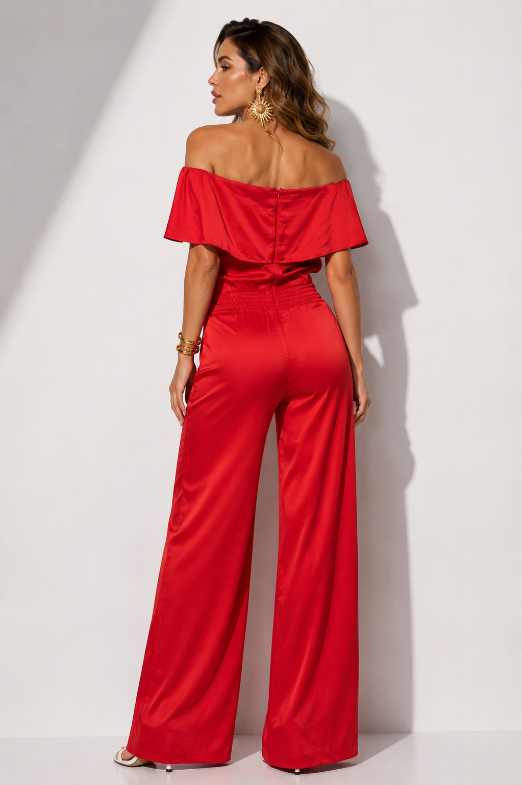 Enterizo Amelia Rojo