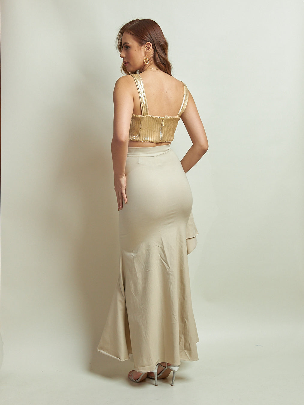 Falda Samara Camel