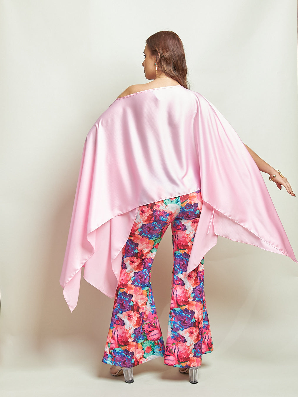 Pantalón Kristal Morado Estampado