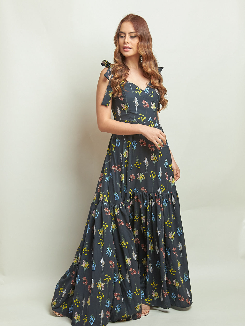 Vestido Team Azul Estampado