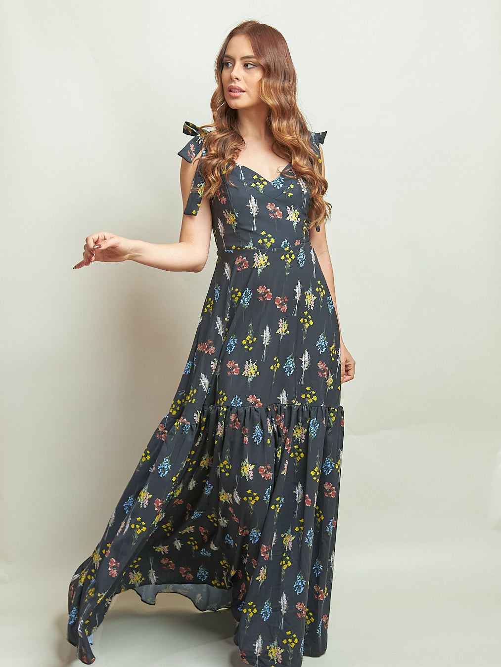 Vestido Team Azul Estampado