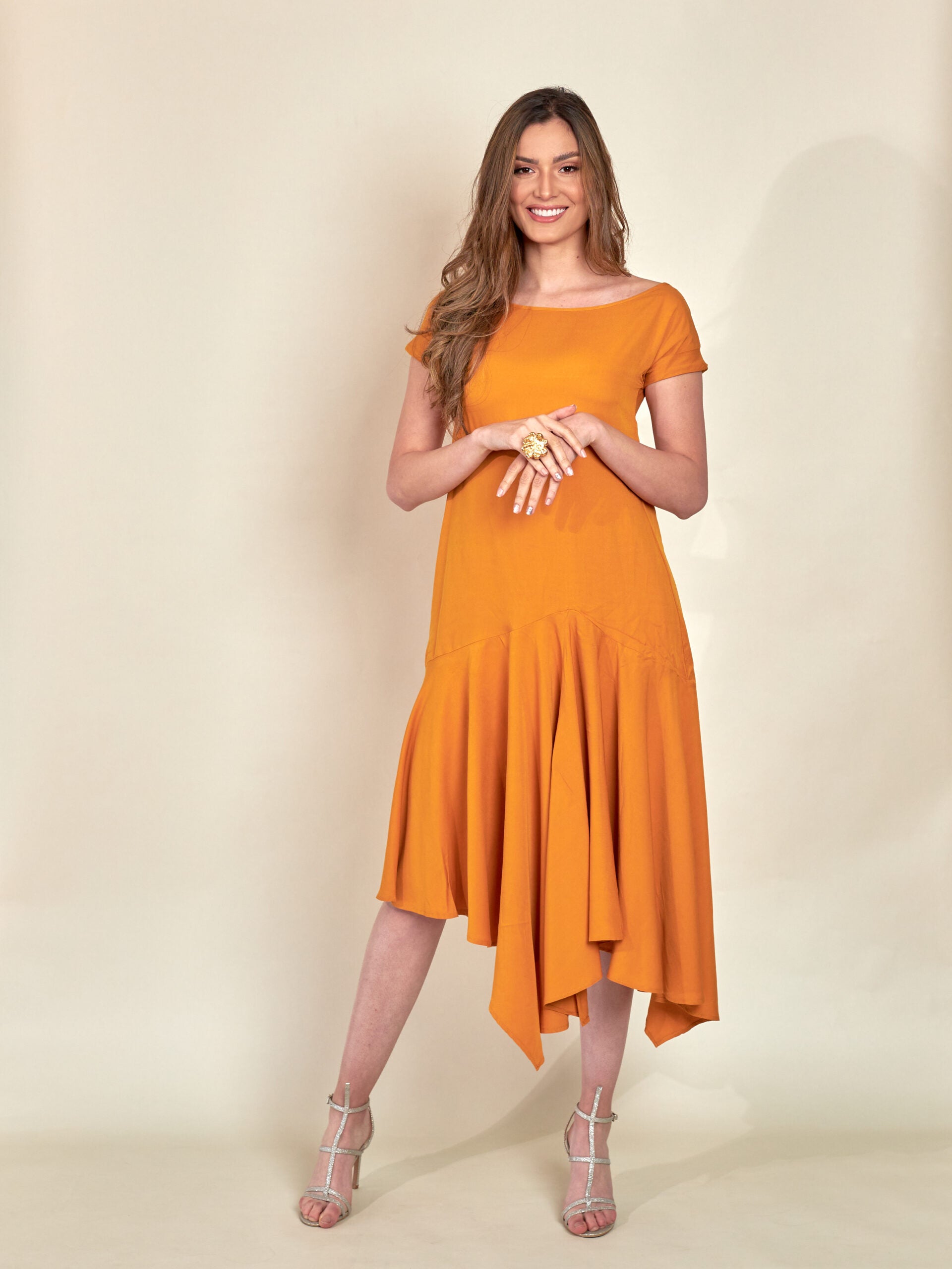 Vestido Nicolasa Amarillo