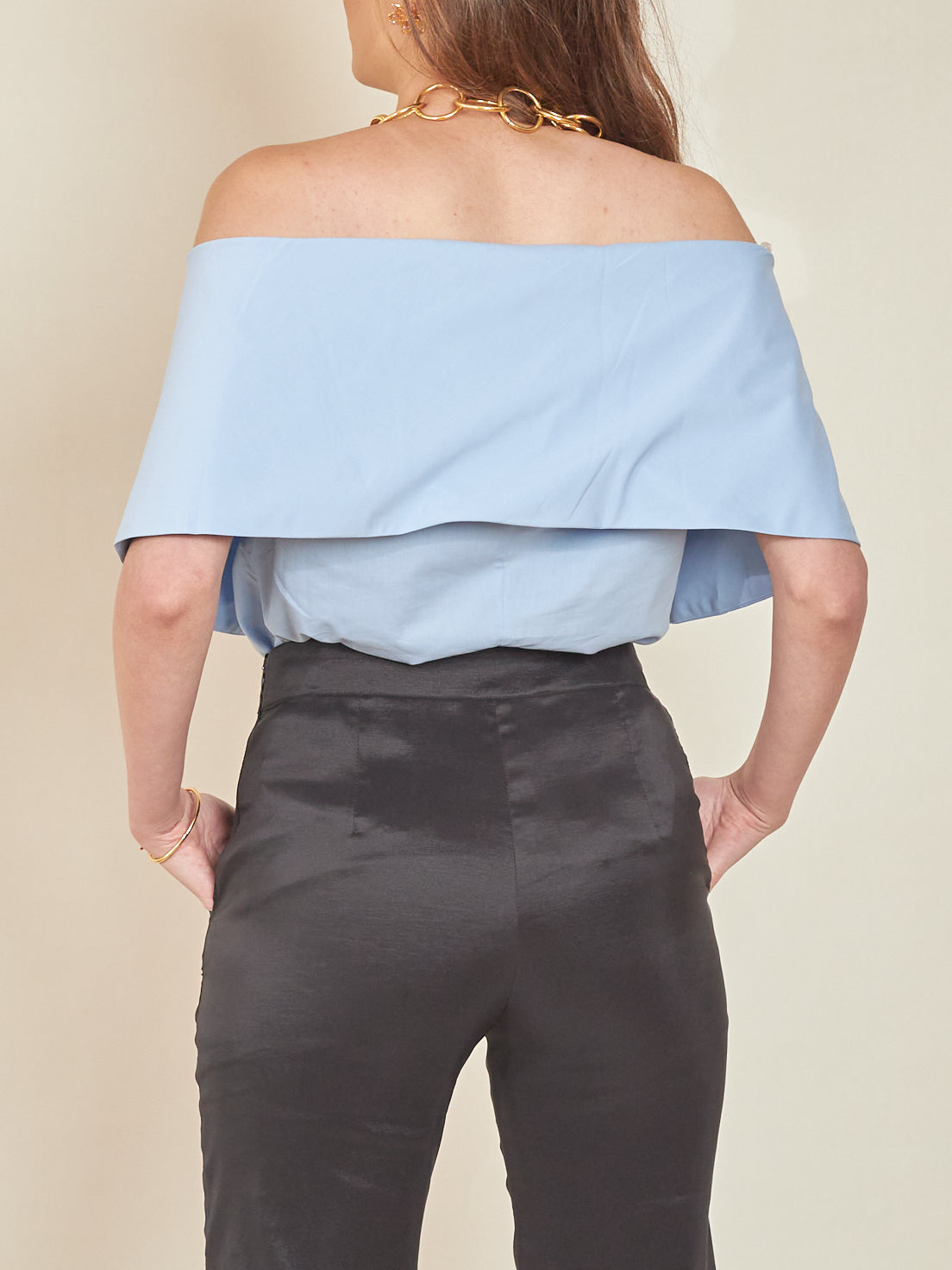 Blusa Turin Celeste