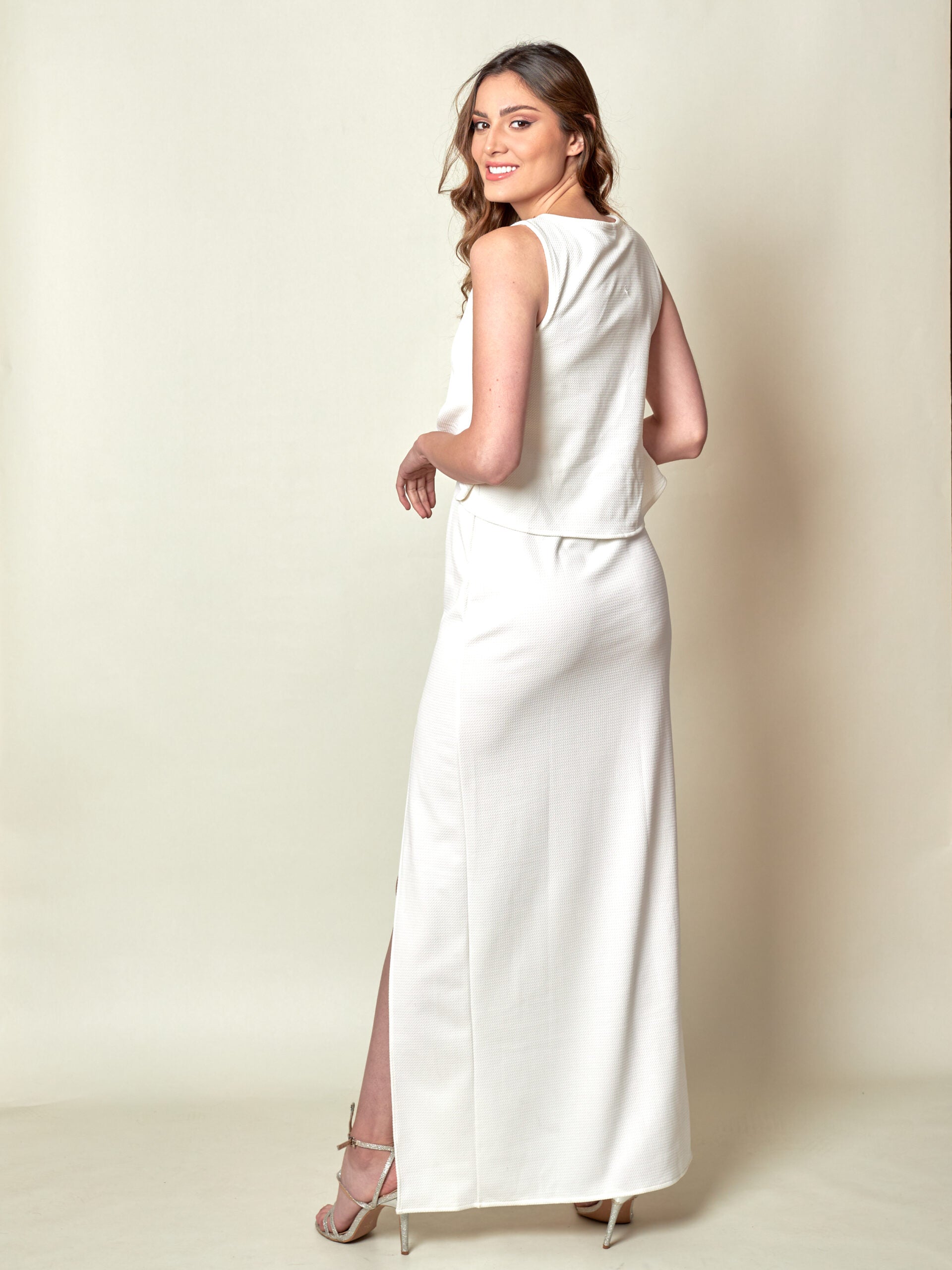 Vestido Isaura Blanco