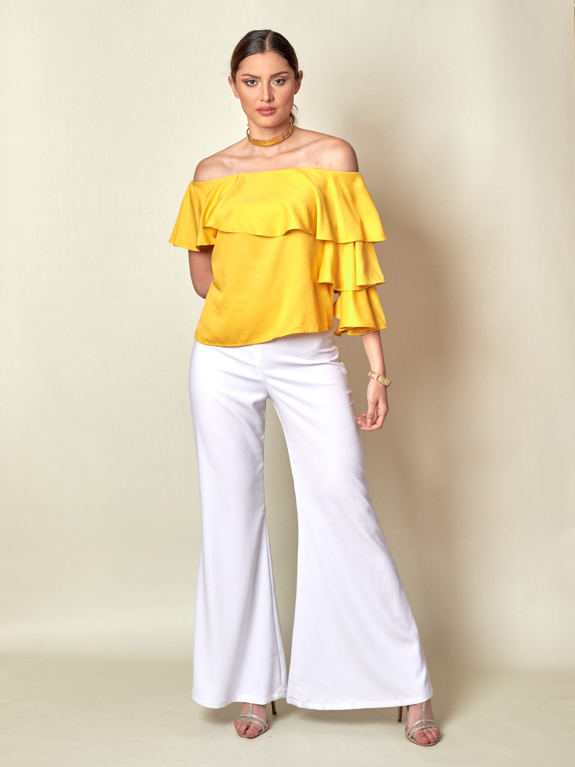 Blusa Kelina Amarilla