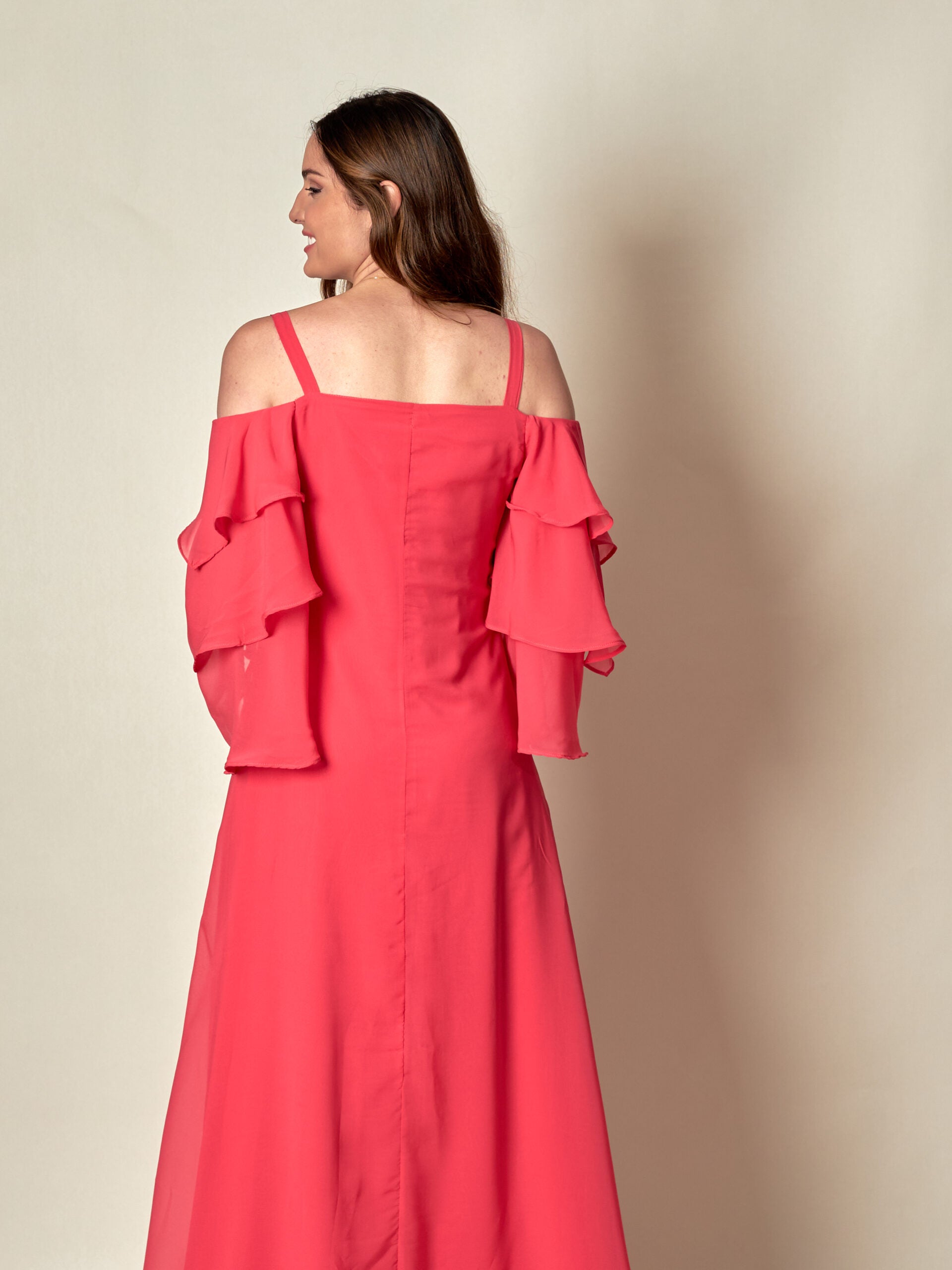 Vestido Sicilia Salmon
