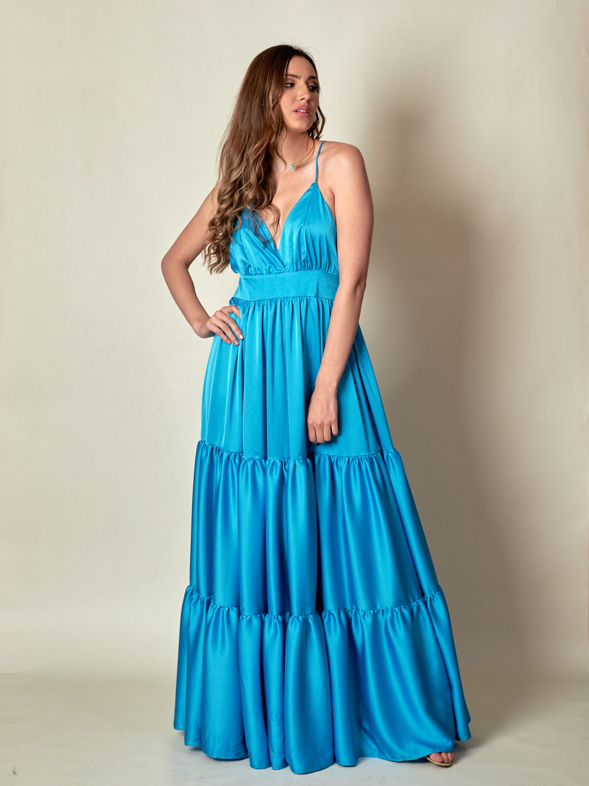 Vestido Rinchi Turquesa