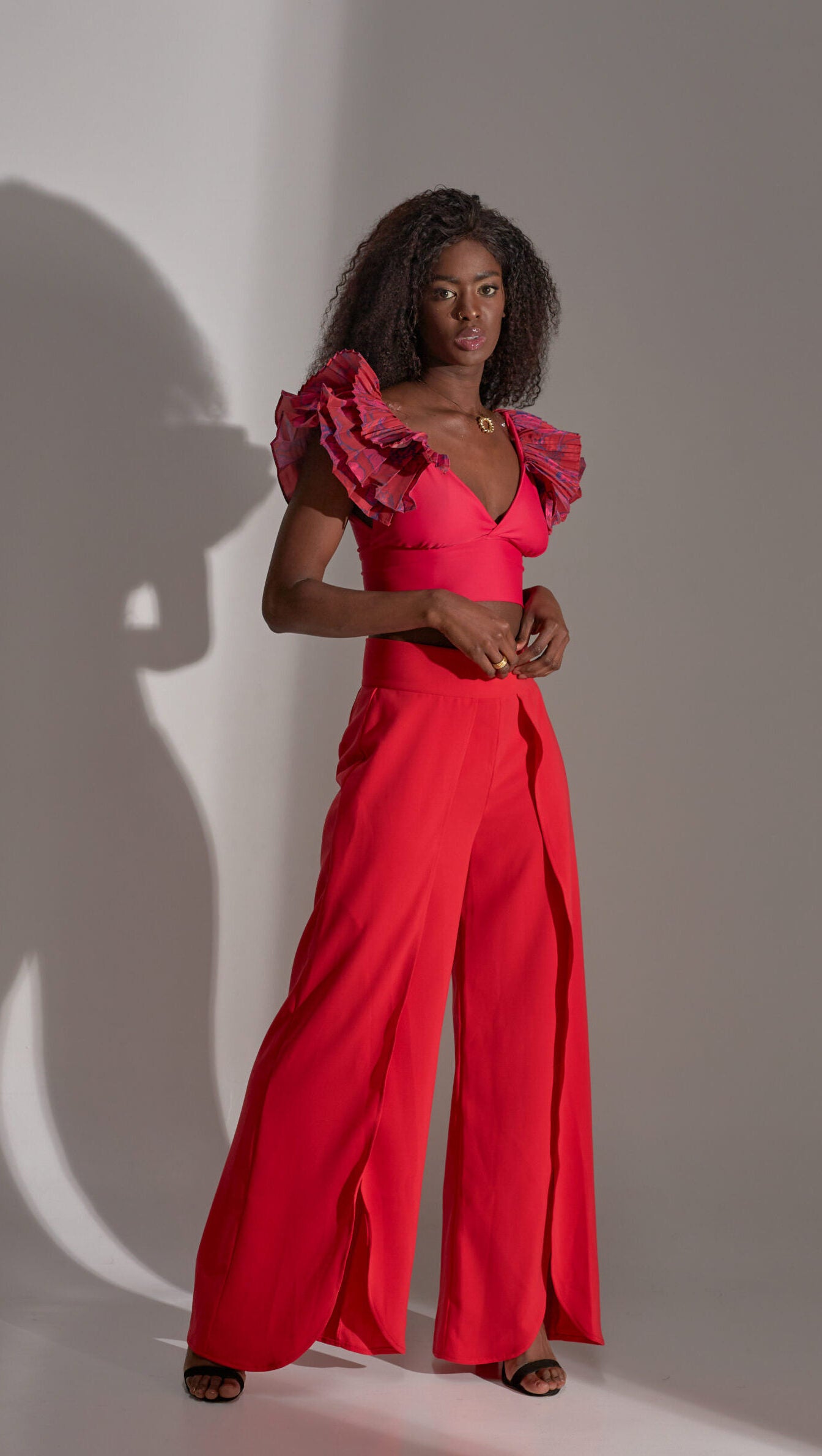Crop Top Nao Fucsia Estampado