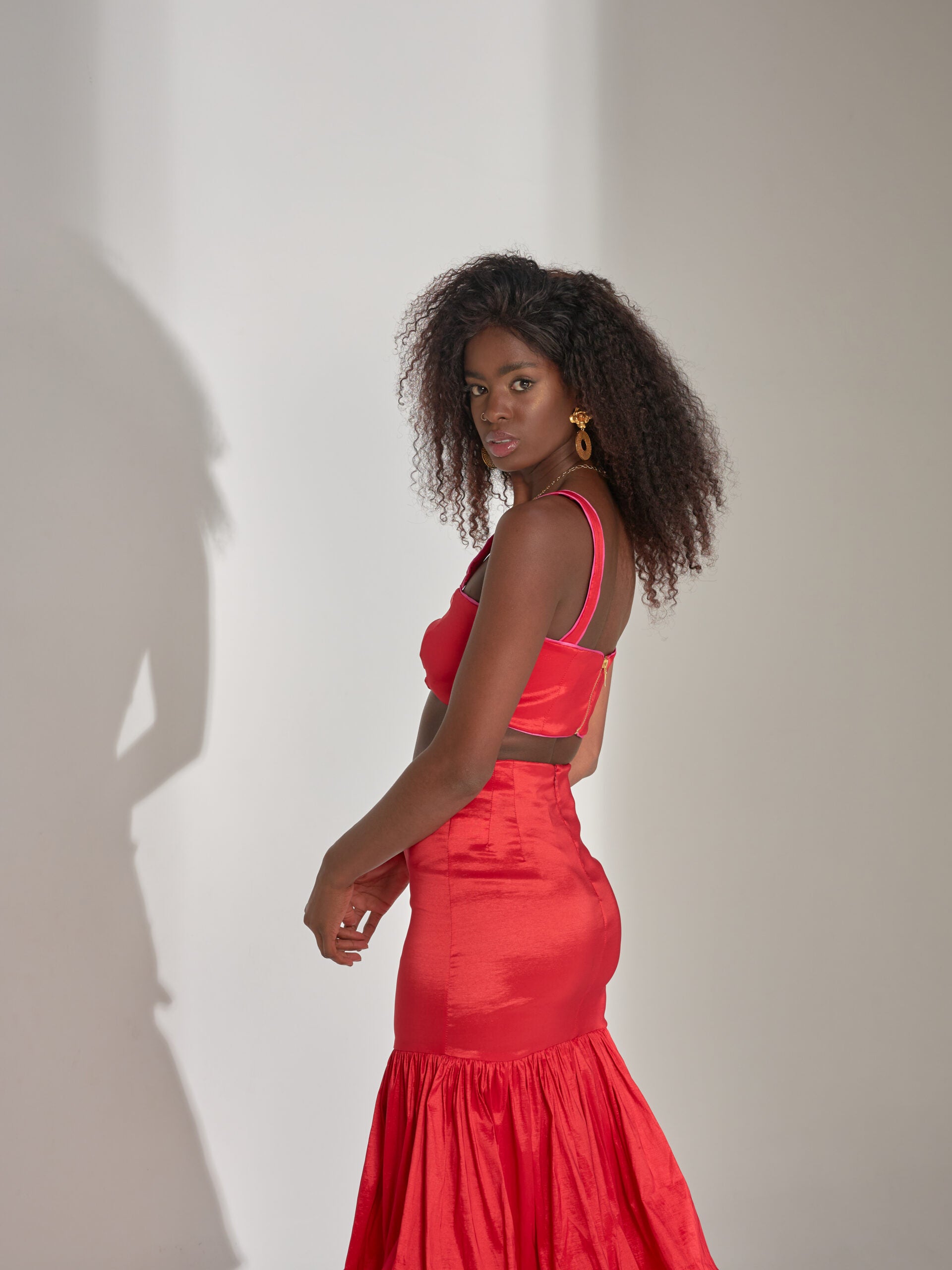 Top Hebilla Rojo