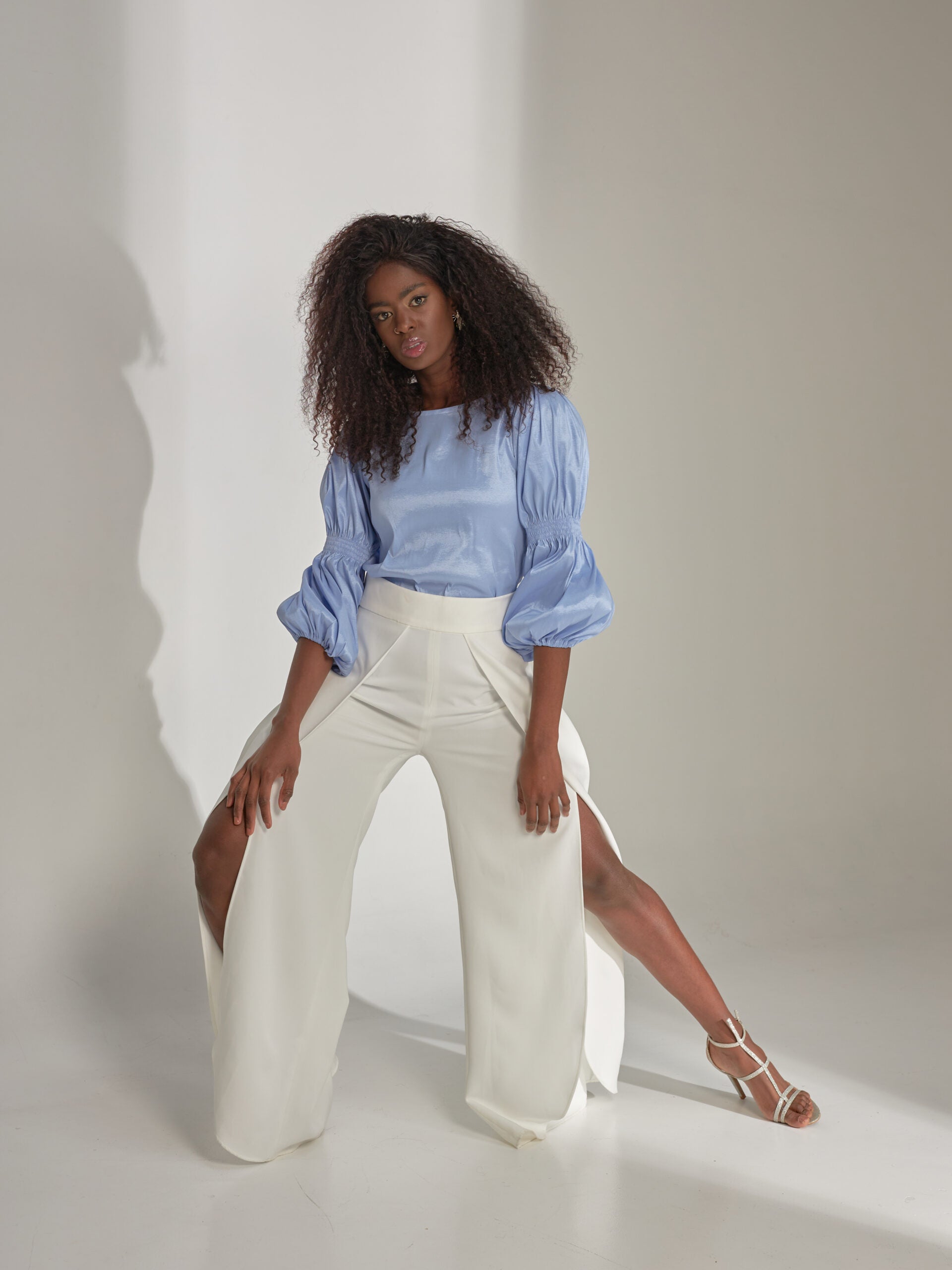 Blusa Alixa Celeste