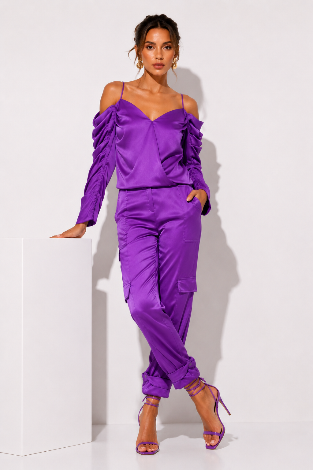 Blusa Yuzu Morada