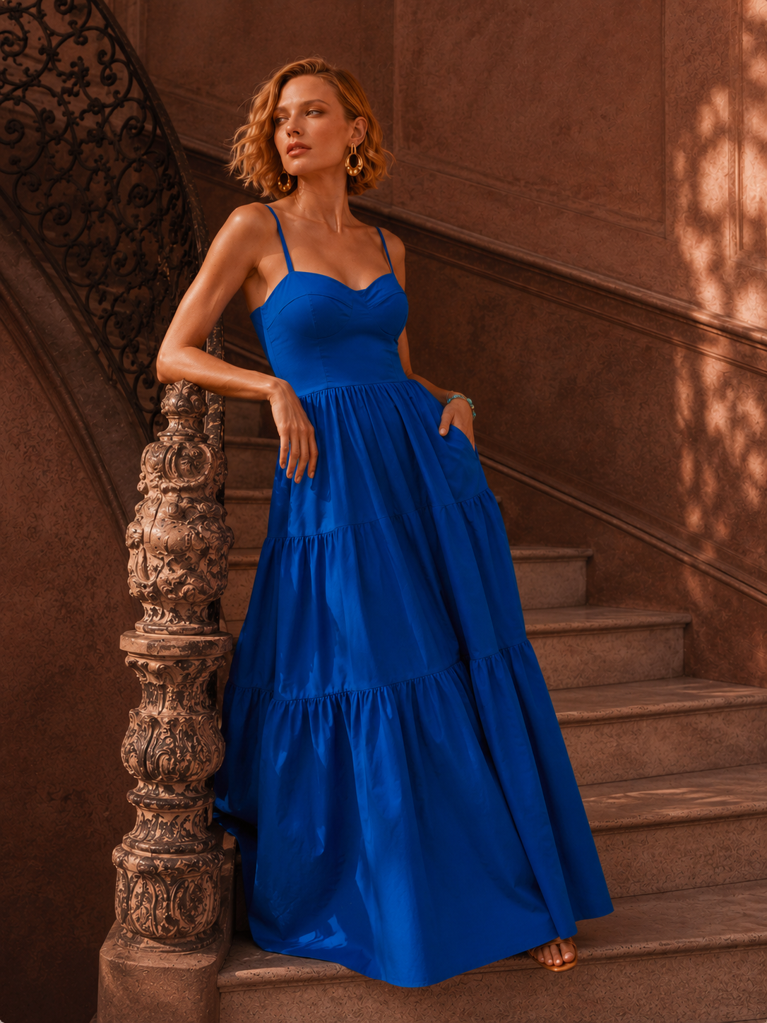 Vestido Pijao Azul